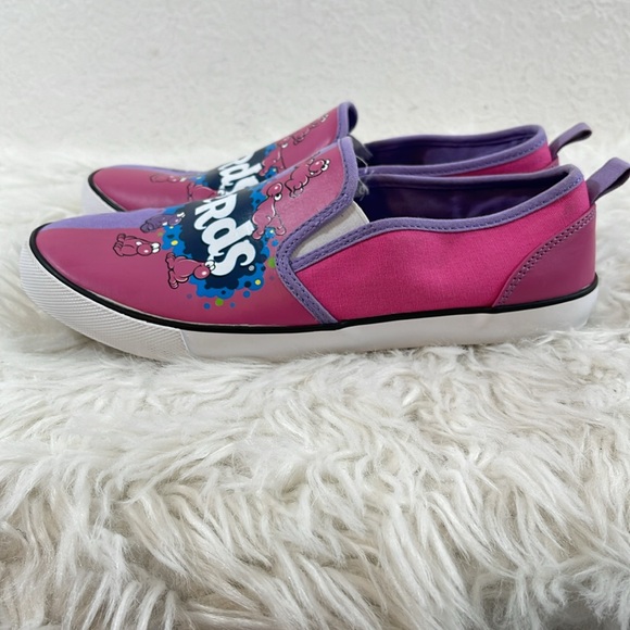 Nerds Candy Woman's Slip On Canvas Sneakers Size 8 - Picture 3 of 11